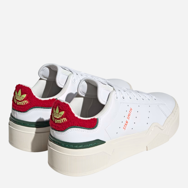 Sneakersy damskie z eko skóry adidas Originals Stan Smith Bonega 2B HQ9882 40.5 (7UK) Białe (4066749909468) - obraz 3
