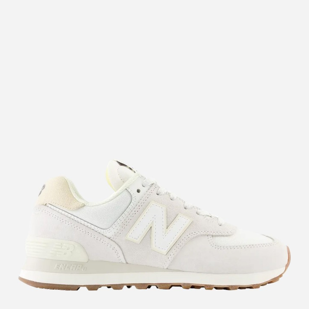 Buty sportowe damskie do kostki New Balance 574 WL574NO2 36 (5.5US) Jasnoszare (196941301822) - obraz 1