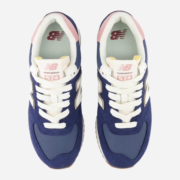 Жіночі кросівки New Balance 574 WL574ZCB 36.5 (6US) Сині (196941300580) - зображення 4