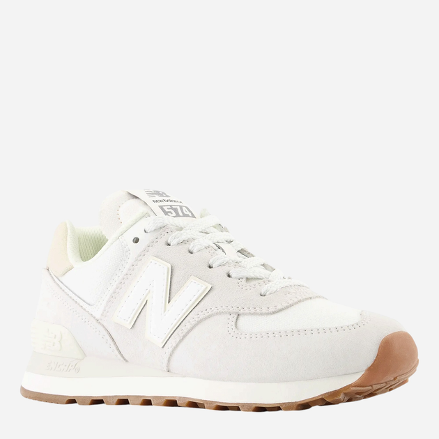 Buty sportowe damskie do kostki New Balance 574 WL574NO2 39 (8US) Jasnoszare (196941301877) - obraz 2