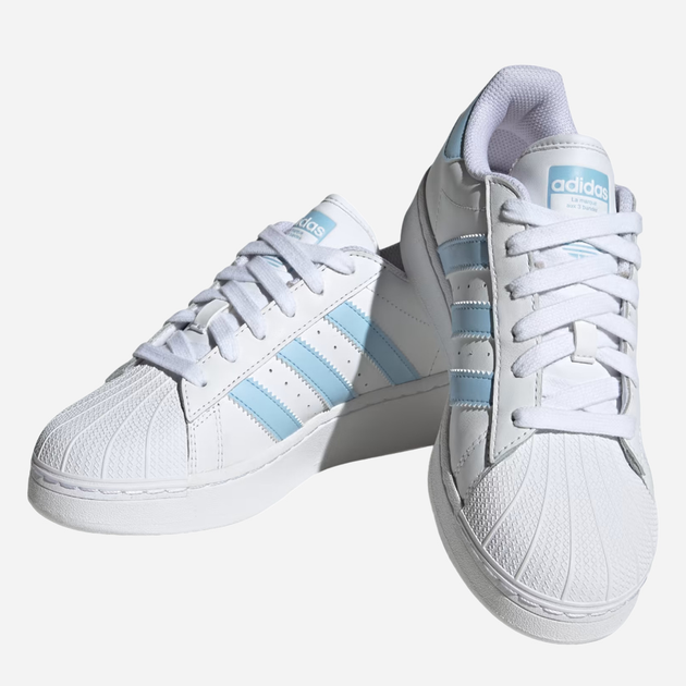 Sneakersy damskie skórzane adidas Originals Superstar XLG W IF3003 36.5 Białe (4066756576257) - obraz 2