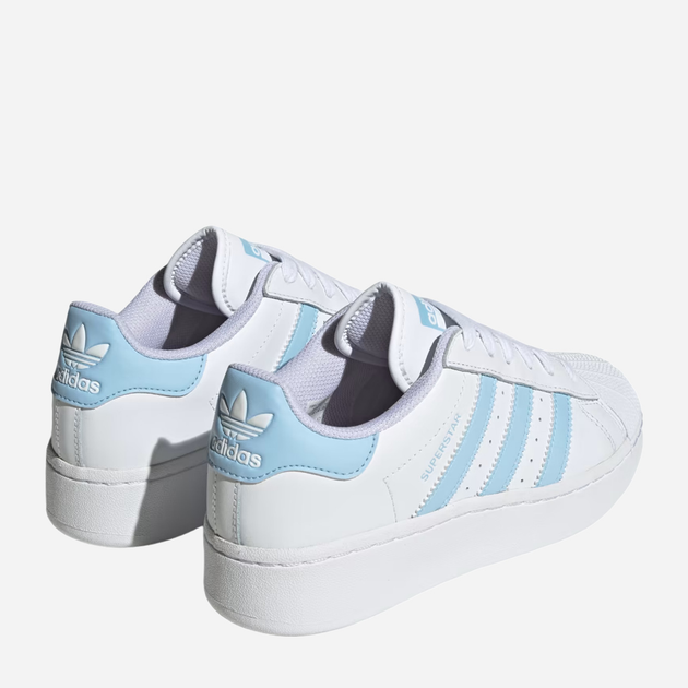 Sneakersy damskie skórzane adidas Originals Superstar XLG W IF3003 37.5 Białe (4066756576318) - obraz 4