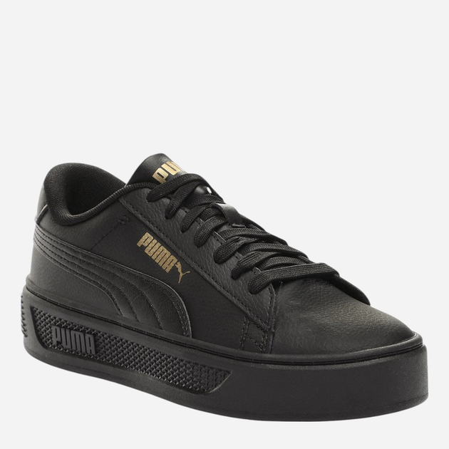 Sneakersy damskie na platformie Puma Smash Platform v3 390758-07 38 Czarne (4099683386002) - obraz 2