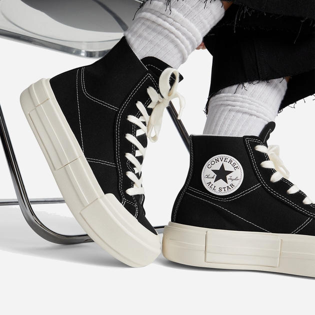 Жіночі кеди високі Converse Chuck Taylor Cruise W A04689C 38 Чорні (194434387414) - зображення 2