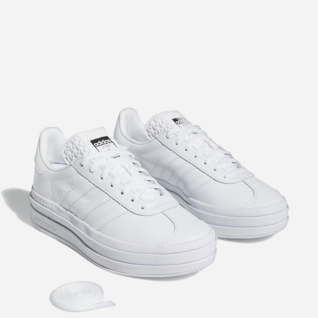 Жіночі кеди низькі adidas Originals Gazelle Bold W IE5130 41.5 (7.5UK) Білі (4066758851529) - зображення 2