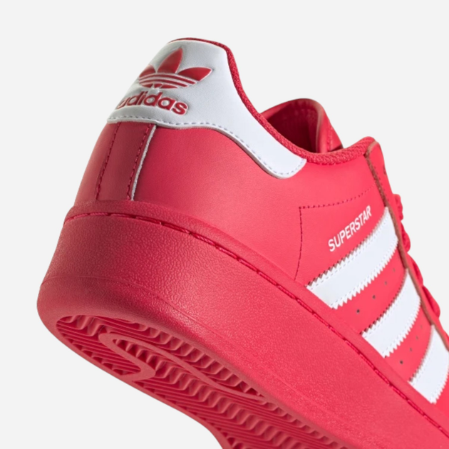 Sneakersy damskie na platformie adidas Originals Superstar XLG W IE2986 39.5 (6UK) Czerwone (4066765358158) - obraz 8