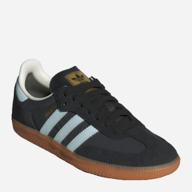 Sneakersy damskie do kostki adidas Originals Samba OG W ID0493 40 (6.5UK) Ciemnoszare (4066764200557) - obraz 2