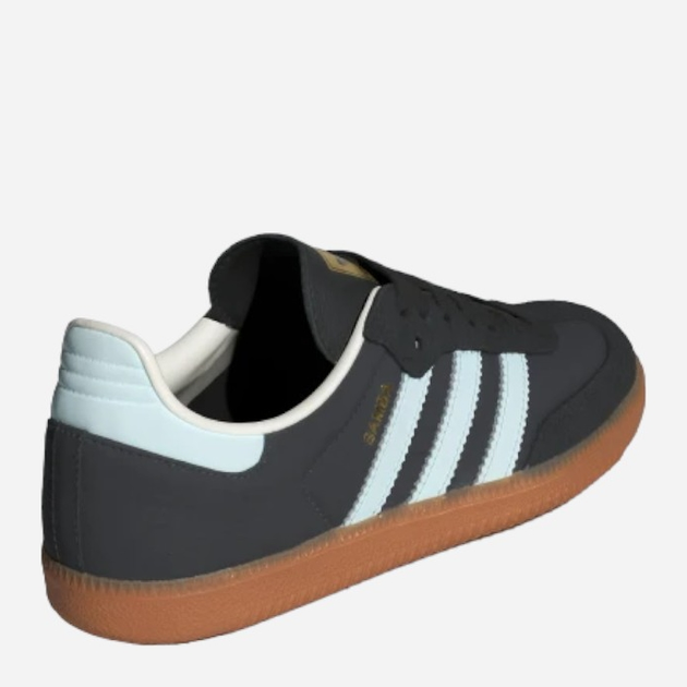 Sneakersy damskie do kostki adidas Originals Samba OG W ID0493 38 (5UK) Ciemnoszare (4066764196911) - obraz 4