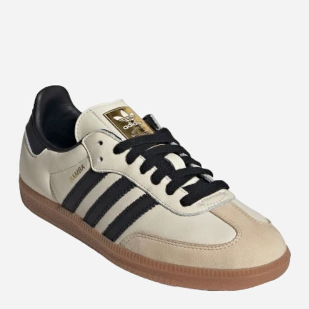 Sneakersy damskie do kostki adidas Originals Samba OG W ID0478 38.5 (5.5UK) Beżowe (4066765863256) - obraz 2