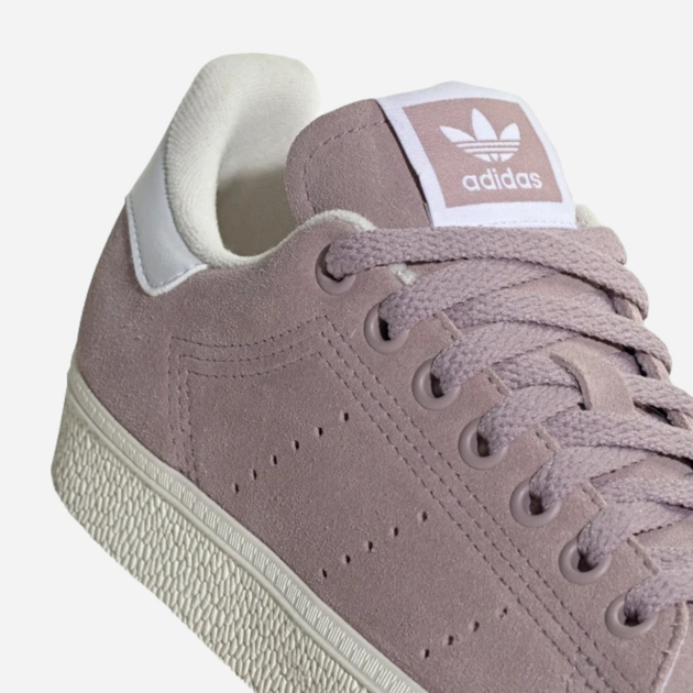 Sneakersy damskie zamszowe adidas Originals Stan Smith CS W IE0433 41.5 (7.5UK) Różowe (4066765325570) - obraz 7