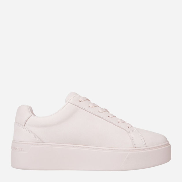Sneakersy damskie skórzane Tommy Hilfiger thifw0fw07912tjq 39 Różowe (8720646933495) - obraz 4