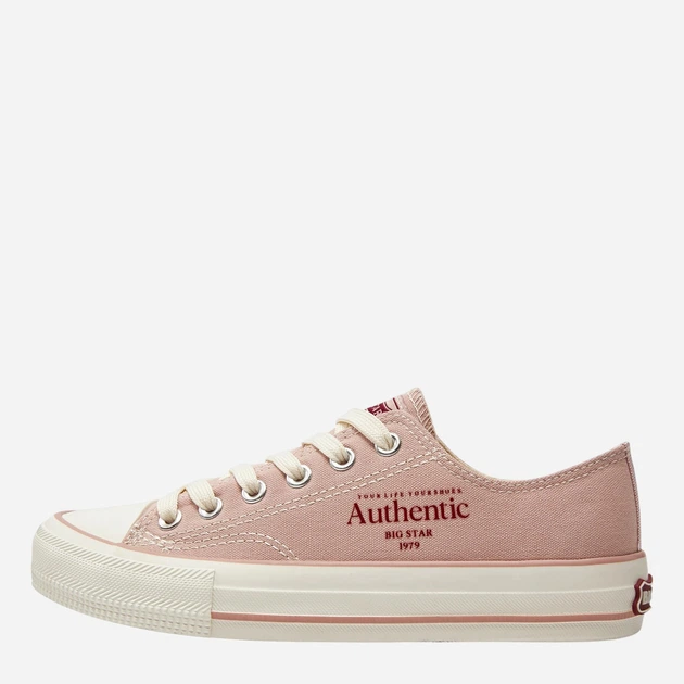 Trampki damskie materiałowe Big Star NN274239 41 Różowe (5900714753276) - obraz 8