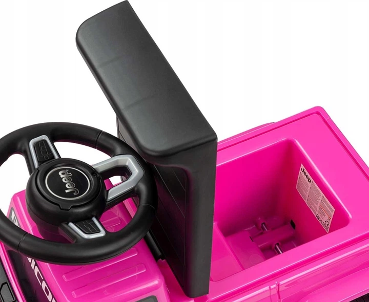 Jeździk Milly Mally Jeep Rubicon Gladiator Różowy (5901761128499) - obraz 4