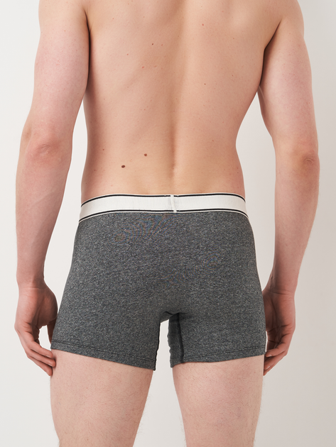 Zestaw majtek męskich typu bokserki bawełnianych 2 szt Levi's Vntg Htr Boxer Brief Org Co 701227424-001 L Czarny (8720245581219) - obraz 5