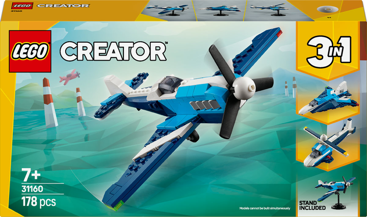 Конструктор LEGO Creator 3 в 1 Авіація: Спортивний літак 178 елементів (31160) - зображення 1