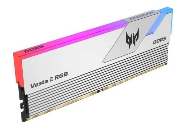 Оперативная память Acer Predator Vesta II RGB Silver DDR5 UDIMM