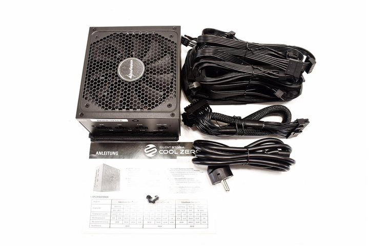 Блок питания Sharkoon SilentStorm CoolZero 850W - изображение 4