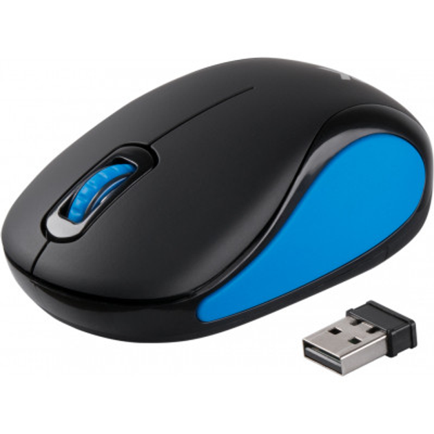 Мышка Vinga MSW-907 black - blue - изображение 1