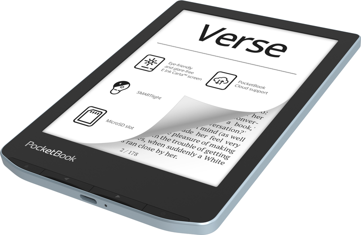 Czytnik e-booków PocketBook 629 Verse Bright Blue (PB629-2-WW) - obraz 3