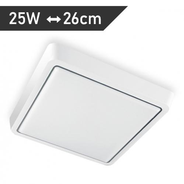 Светильник светодиодный настенно-потолочный LUMINARIA DLS 25W S265 ...