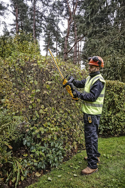 Zestaw narzędzi akumulatorowych DeWalt nożyce do żywopłotu i podkaszarka do trawy DCMHT563/DCMST561 (5035048752135) - obraz 10