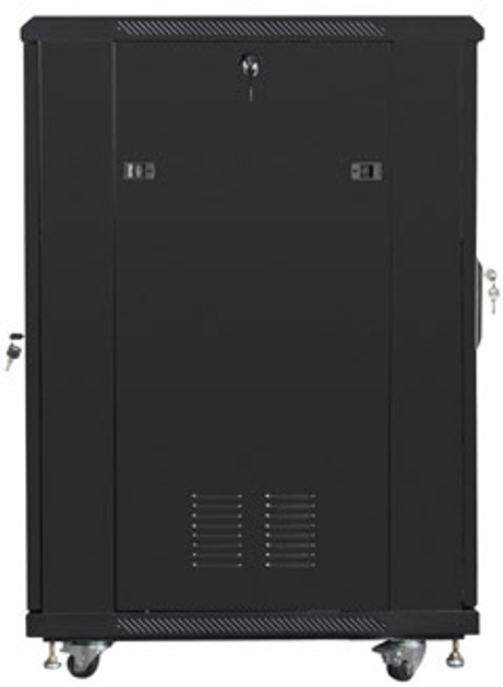 Серверна шафа Lanberg 19" 22U 600x800 Black (FF01-6822-12B) - зображення 4