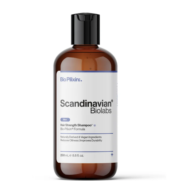 Шампунь для укрепления волос у мужчин Scandinavian Biolabs Hair Strength Bio-Pilixin Shampoo for Men 250 мл - Фото 1 Шампунь для укрепления волос у мужчин Scandinavian Biolabs Hair Strength Bio-Pilixin Shampoo for Men 250 мл - изображение 1