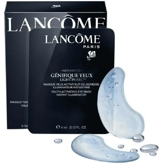 Маска-патч для кожи вокруг глаз Lancome Advanced Genifique Yeux Light Pearl 2 * 2 мл - изображение 4