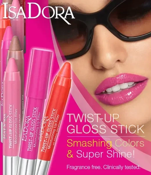 Блеск Карандаш Для Губ Isadora Twist Up Gloss Stick 58 Bare Belle 2.7 Г - Фото 5 Блеск Карандаш Для Губ Isadora Twist Up Gloss Stick 58 Bare Belle 2.7 Г - изображение 5