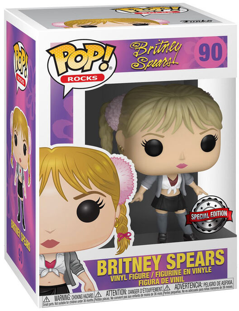 Zestaw prezentowy Funko Pop! & Tee Britney Spears One More Time Exclusive Figurka 9 cm + Koszulka Rozmiar S (889698371148) - obraz 3