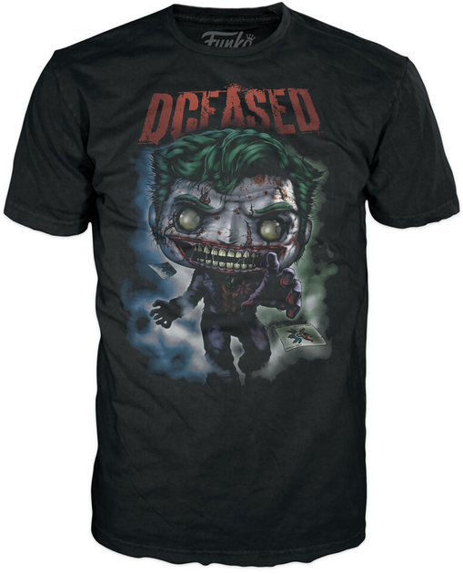 Подарунковий набір Funko Pop! & Tee DC Comics Joker Фігурка 9 см + Футболка Розмір S (889698745468) - зображення 5