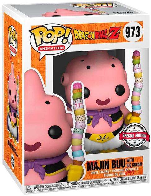 Zestaw prezentowy Funko Pop! & Tee Dragon Ball Z Majin Buu Exclusive Figurka 9 cm + Koszulka Rozmiar M (889698564175) - obraz 2