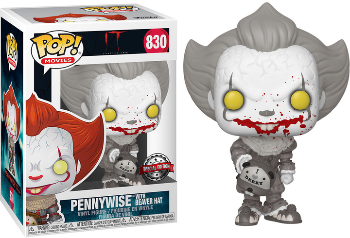 Zestaw prezentowy Funko Pop! & Tee It 2 Pennywise Exclusive Figurka 9 cm + Koszulka Rozmiar M (889698424202) - obraz 2