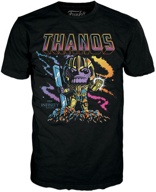 Zestaw prezentowy Funko Pop! & Tee Marvel Infinity Saga Thanos Exclusive Figurka 9 cm + Koszulka Rozmiar S (889698636001) - obraz 5