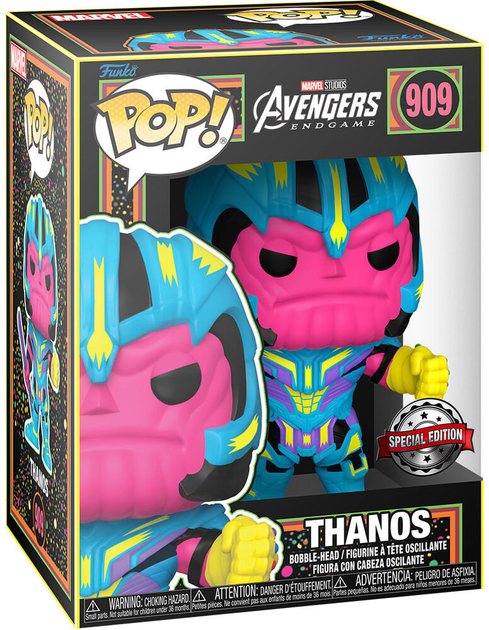 Zestaw prezentowy Funko Pop! & Tee Marvel Infinity Saga Thanos Exclusive Figurka 9 cm + Koszulka Rozmiar XL (889698636032) - obraz 3