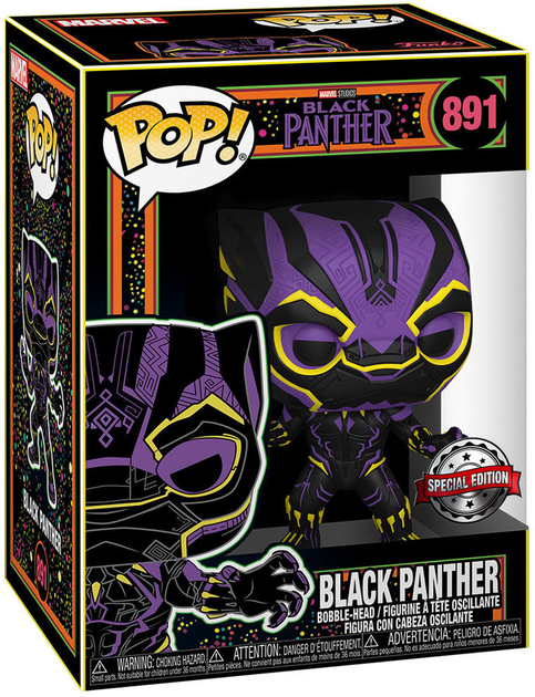 Zestaw prezentowy Funko Pop! & Tee Marvel Wakanda Forever Black Panther Exclusive Figurka 9 cm + Koszulka Rozmiar L (889698585187) - obraz 3