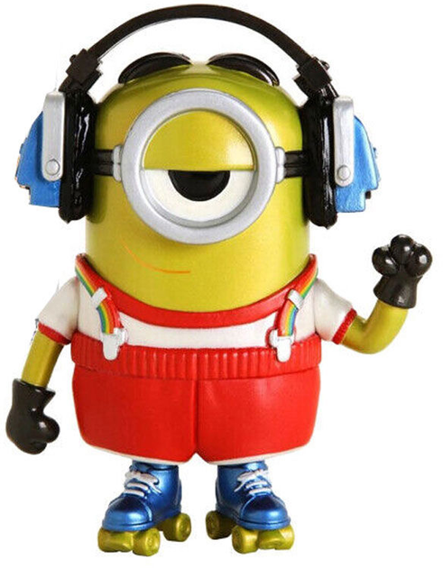 Подарунковий набір Funko Pop! & Tee Minions Roller Skating Stuart Metallic Exclusive Фігурка + Футболка Розмір L (889698484312) - зображення 3