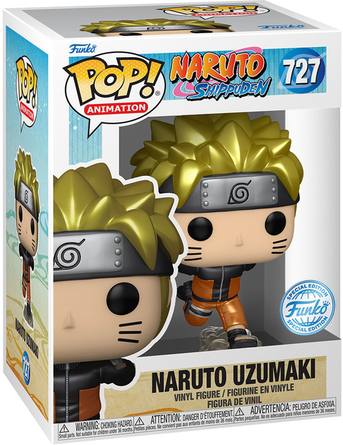 Zestaw prezentowy Funko Pop! & Tee Naruto Shippuden Exclusive Figurka 9 cm + Koszulka Rozmiar XL (889698647540) - obraz 4