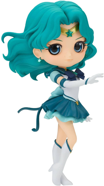 Figurka Banpresto Pretty Guardian Sailor Moon Cosmos the Movie Eternal Sailor Neptune Ver A Q Posket 14 cm (4983164887983) - obraz 1