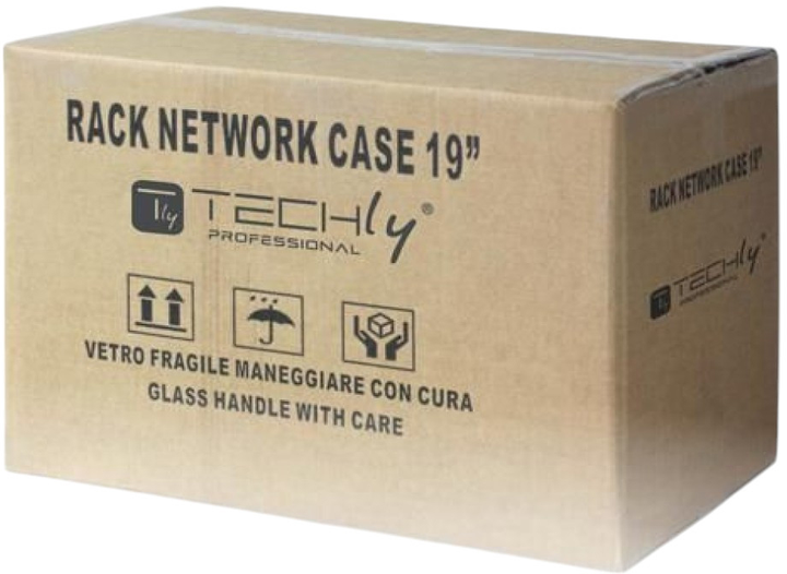 Szafa wisząca serwerowa TECHly I-CASE EL-1006G32 19" 6U 500x320 Grey (022212) - obraz 4