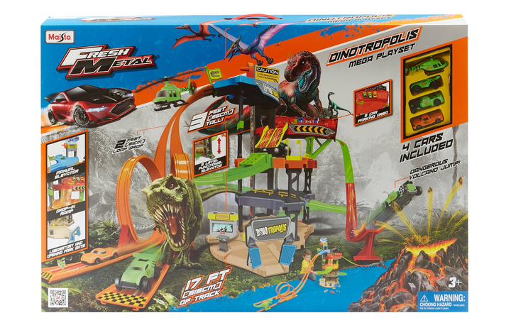 Parking Maisto Dinotropolis Mega Playset (90159123989) - obraz 1