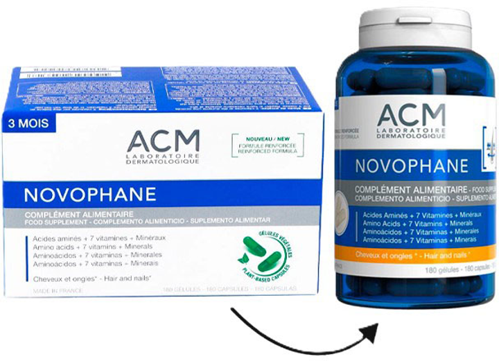 Witaminy i minerały ACM Laboratoire Novophane 180 kapsułek (3760095254654) - obraz 3