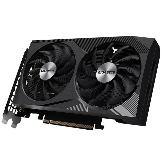 Відеокарта GF RTX 3060 12 GB GDDR6 Windforce OC Gigabyte (GV-N3060WF2OC-12GD) Black - изображение 3