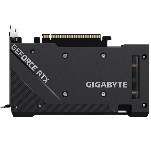 Відеокарта GF RTX 3060 12 GB GDDR6 Windforce OC Gigabyte (GV-N3060WF2OC-12GD) Black - изображение 6