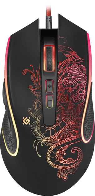 Проводная игровая мышка Defender Venom GM-640L USB 8кн 3200dpi RGB Black (52640) - Фото 1 Проводная игровая мышка Defender Venom GM-640L USB 8кн 3200dpi RGB Black (52640) - изображение 1
