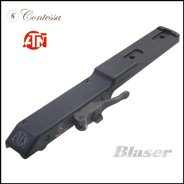 Кріплення Contessa SBB12 на Black для ATN X - Sight II / Mars HD / Thor HD - зображення 1