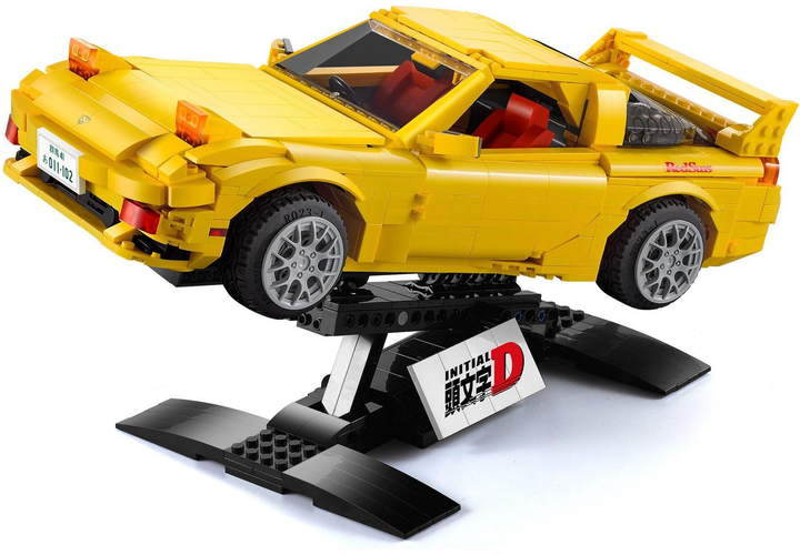 Klocki konstrukcyjne CaDa Initial D C61023W Mazda RX-7 FD3S RC 1:12 1655 szt (6948061925594) - obraz 4