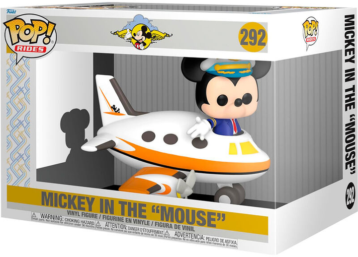 Figurka Funko Pop! Rides Disney Mickey in the Mouse 10 cm (889698663755) - obraz 1