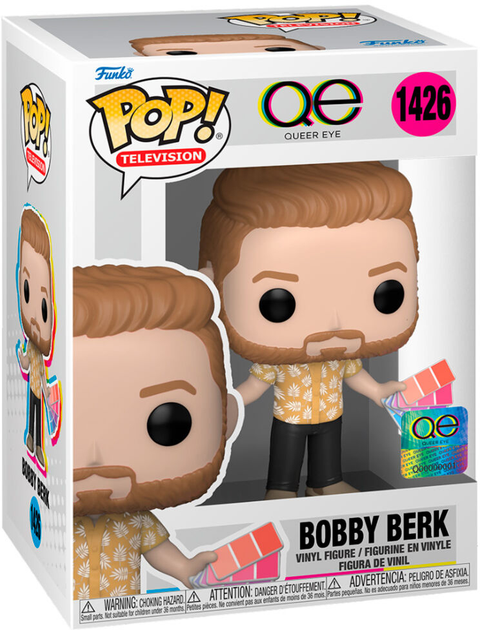 Figurka Funko Pop! Television Queer Eye Bobby Berk 9 cm (889698707138) - obraz 1