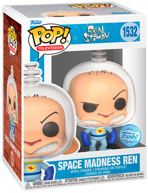 Figurka Funko Pop! Television Ren Stimpy Space Madness Ren 9 cm (889698757447) - obraz 1